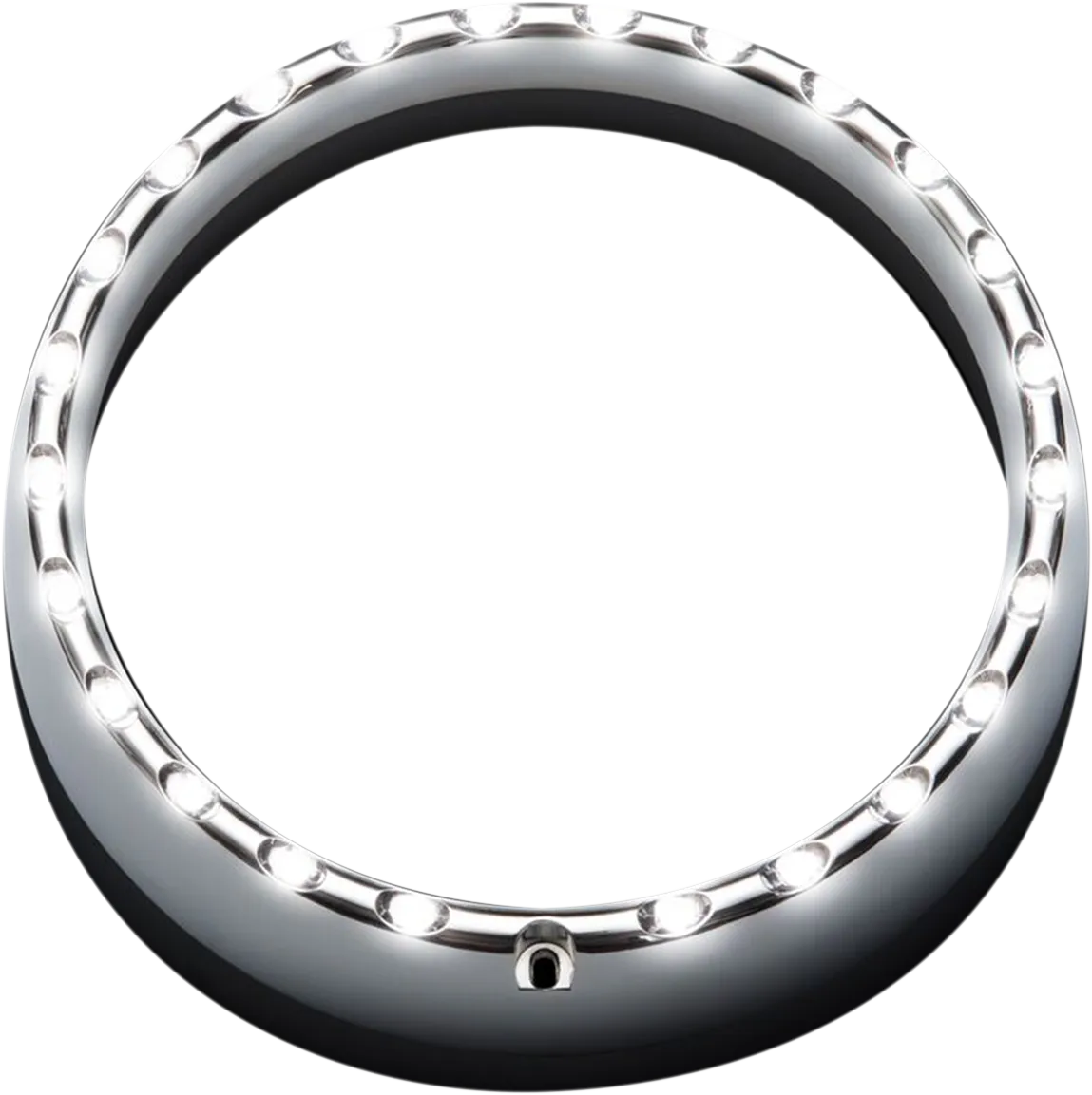 2001-1552 - CUSTOM DYNAMICS Halo Headlight Trim Ring - Chrome CDTB-BAT-W-C
