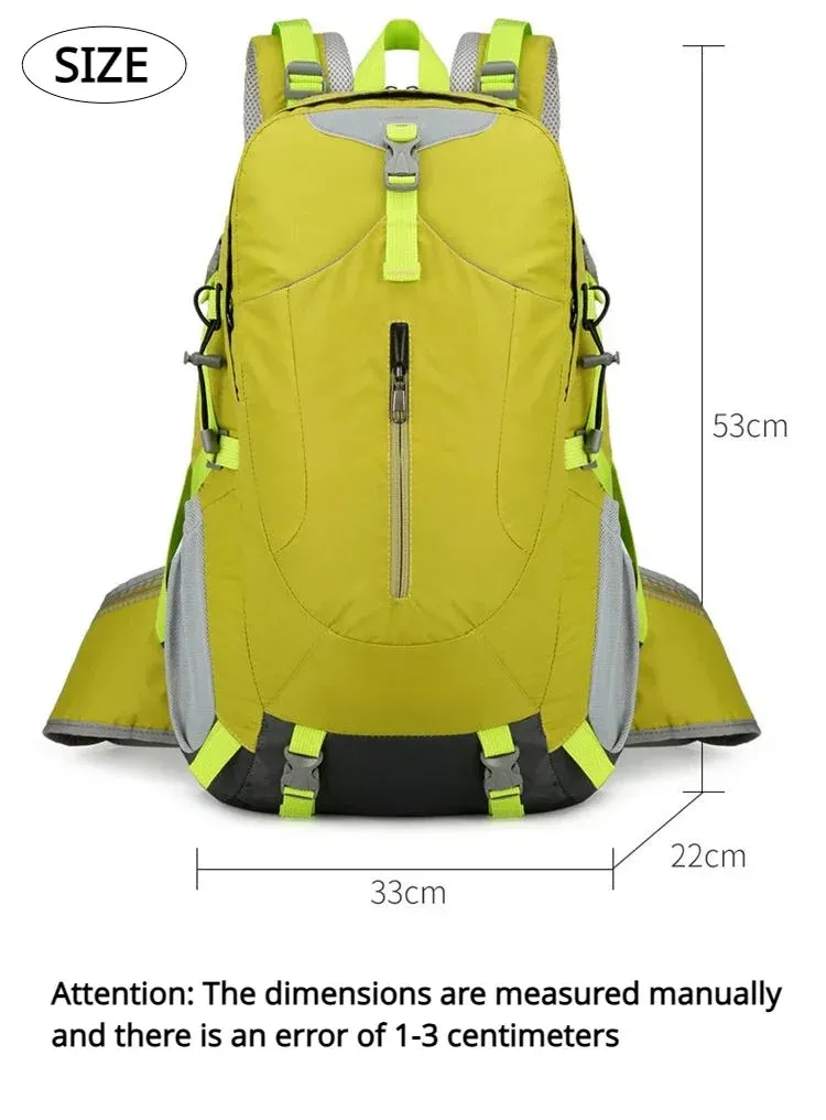 Backpacks 40 Liter Outdoor Hiking backpack Waterproof Men's and Women's Lightweight Backpack Large Capacity Travel mochila bolsa