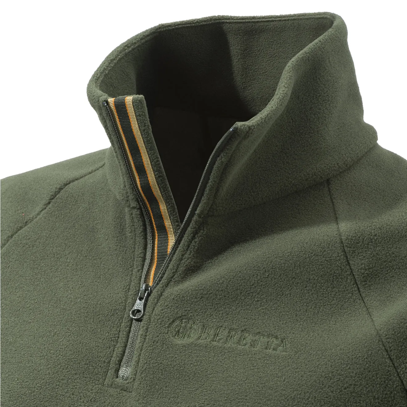 Beretta Womens Half Zip Fleece Green
