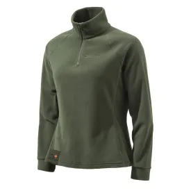 Beretta Womens Half Zip Fleece Green