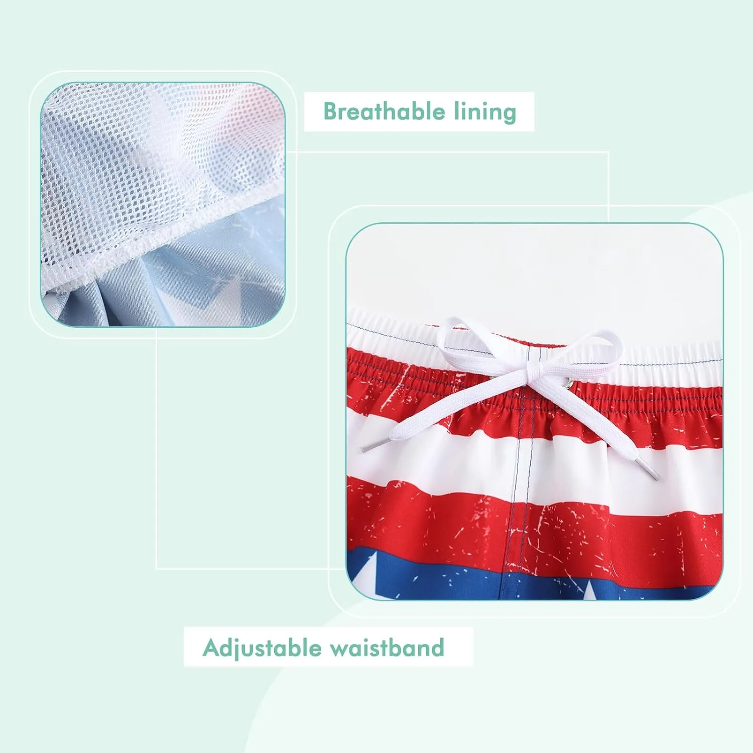 Boys Long Sleeve Rash Guard Swimsuits Kids Two Piece Sunsuits with Swim Trunks Swimwear Set