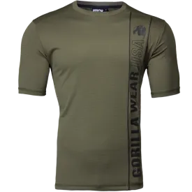 BRANSON T-SHIRT ARMY GREEN/BLACK