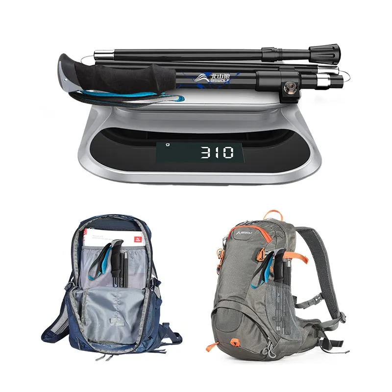 BSWOLF 2Pcs Ultralight Trekking Poles