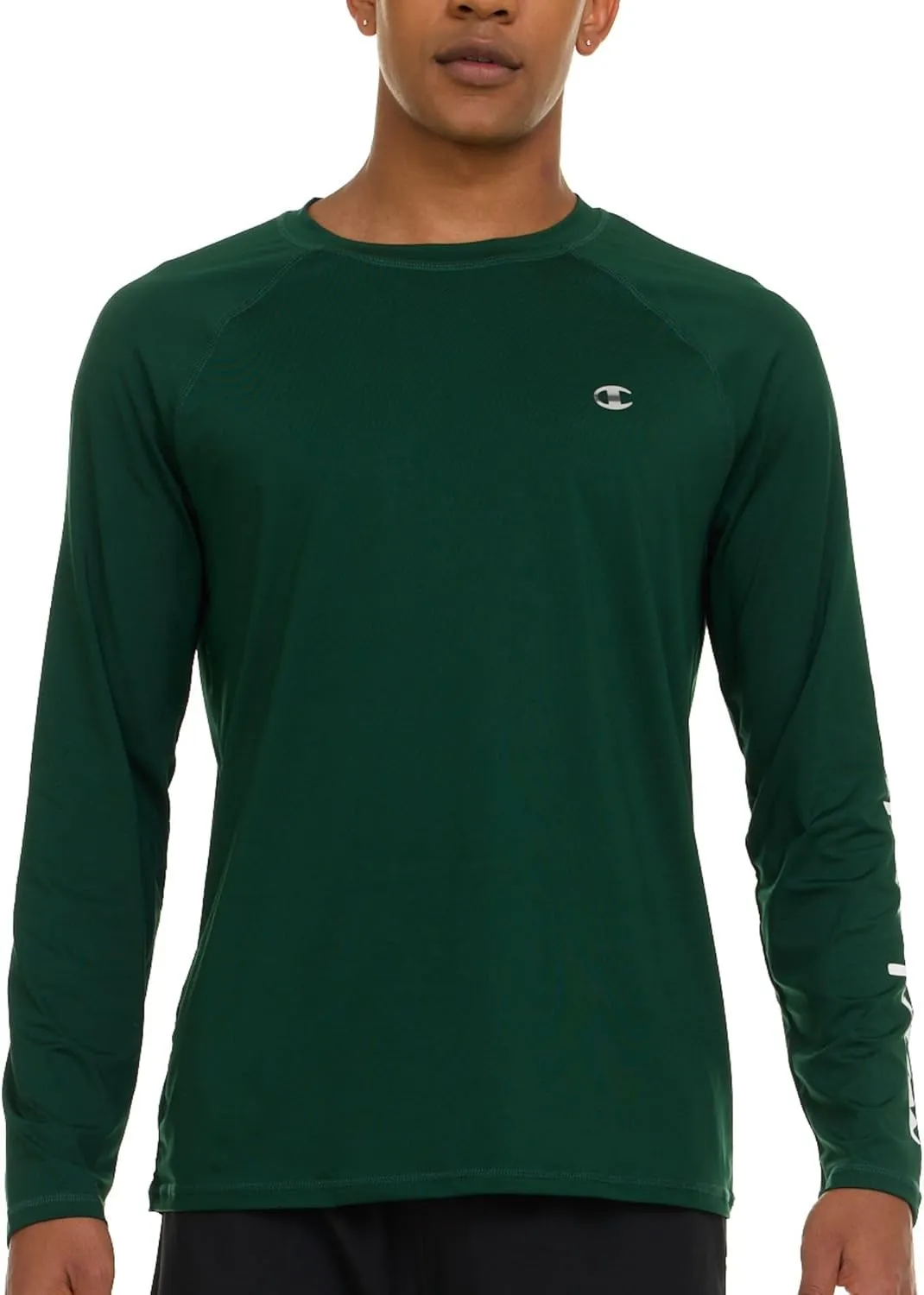 Champion Rash Guard for Men, Long Sleeve Mens Swim Shirt for Fishing Hiking UPF  50 SPF Sun UV Protection, Quick Dry