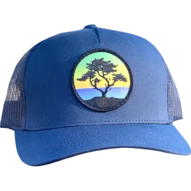 Curved Brim Trucker with Cypress Patch