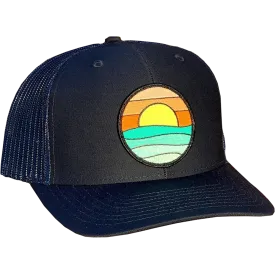 Curved Brim Trucker with Serenity Patch