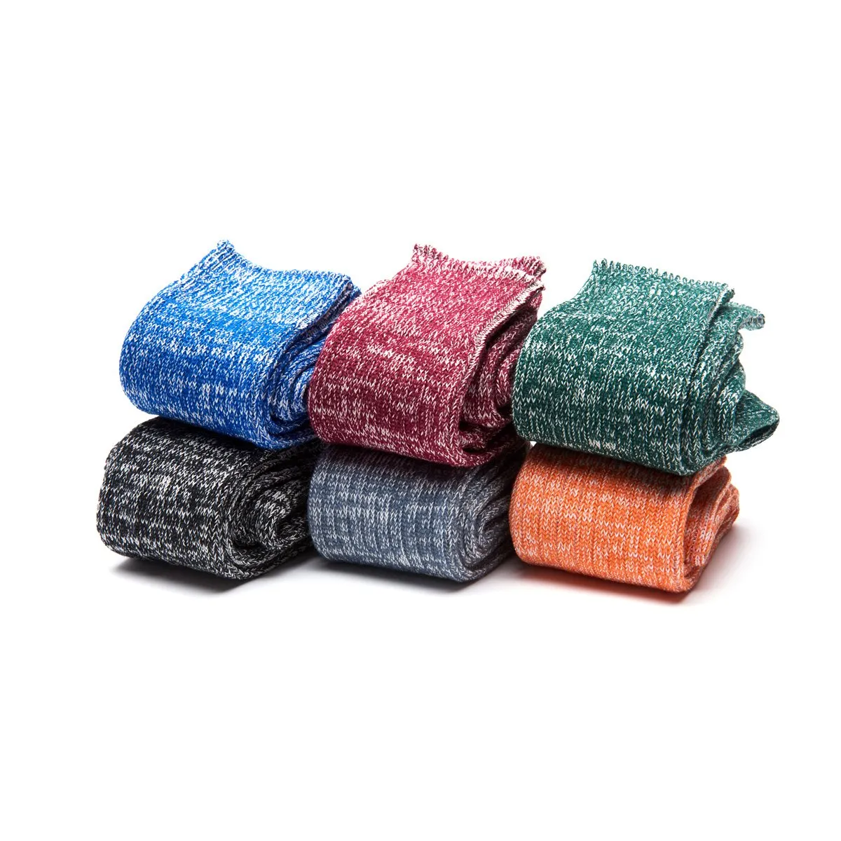 Cushioned Cotton-blend Socks