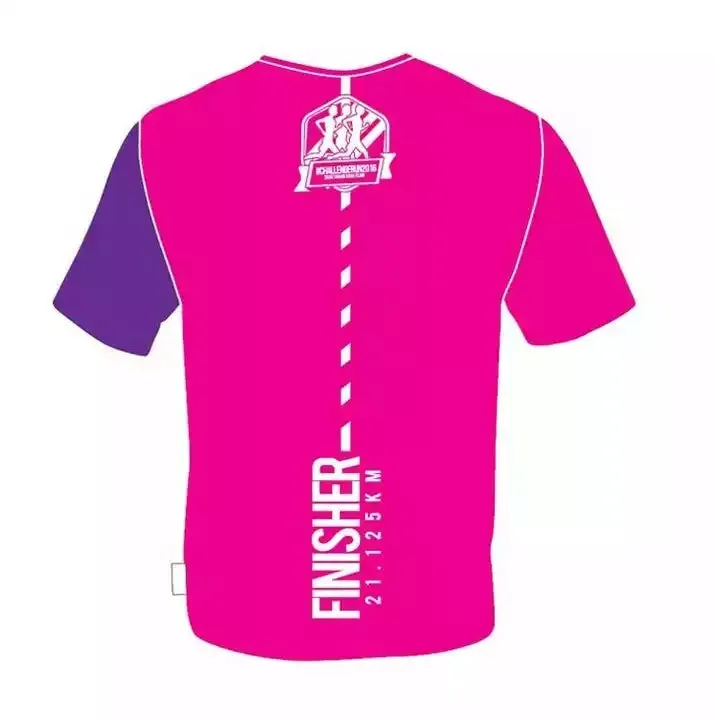 Custom Polyester Marathon Running T-Shirt