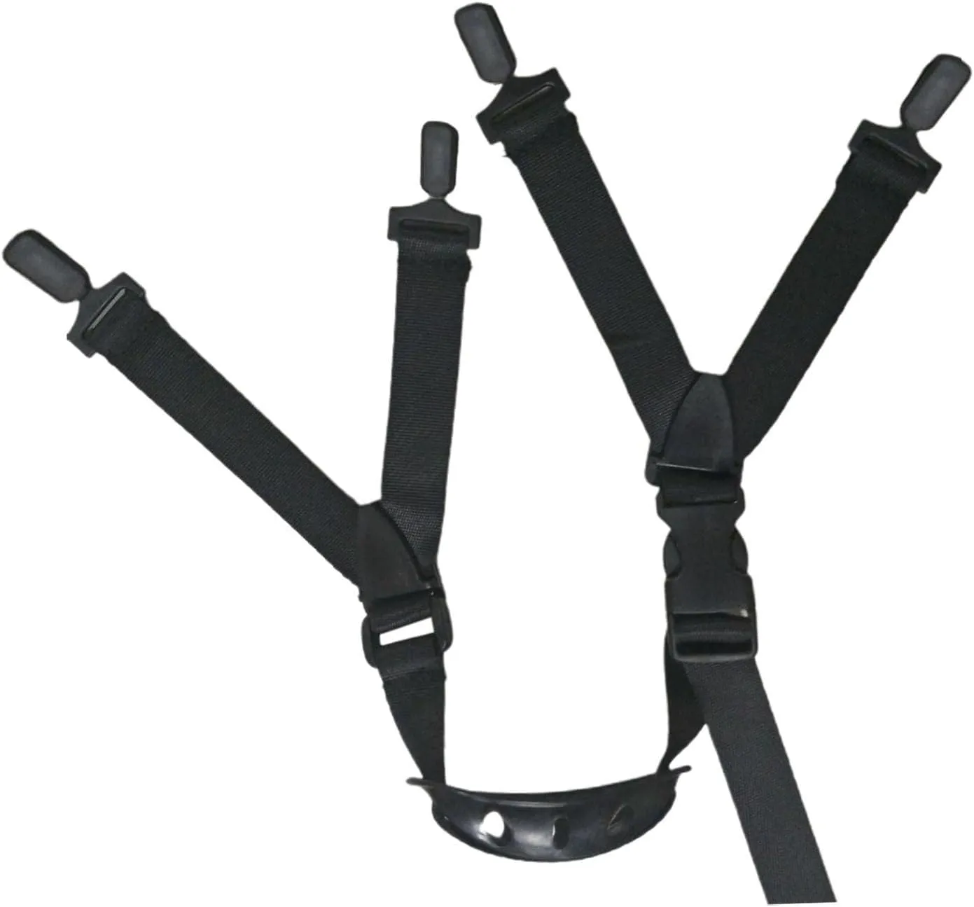 Helmet Chin Strap Hardhat Chin Straps Y Shaped Quick Release Buckle Universal with Chin Cup Comfortable Helmet Chinstrap Replacement