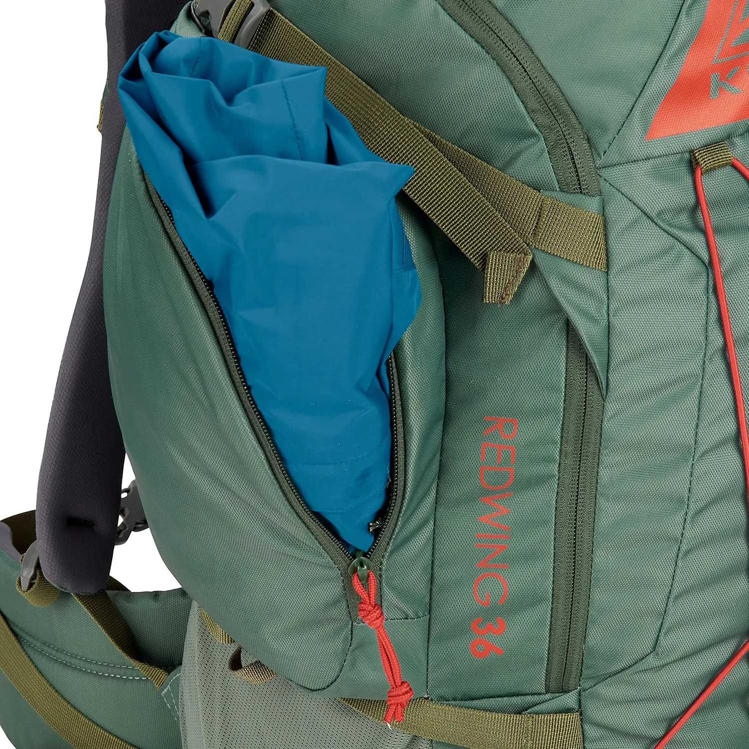 Kelty Redwing 36  36 Liter Internal Frame Backpack for Hiking, Backpacking, Travel, Carry-on Compatible, Hip Belt, Customized Fit, 2023 (Blackout)
