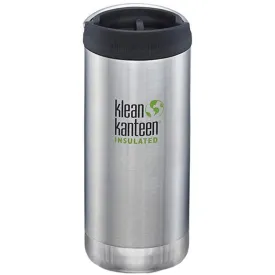 Klean Kanteen Bottle - TKWide Brushed Stainless with Café Cap, 12oz | 1005665