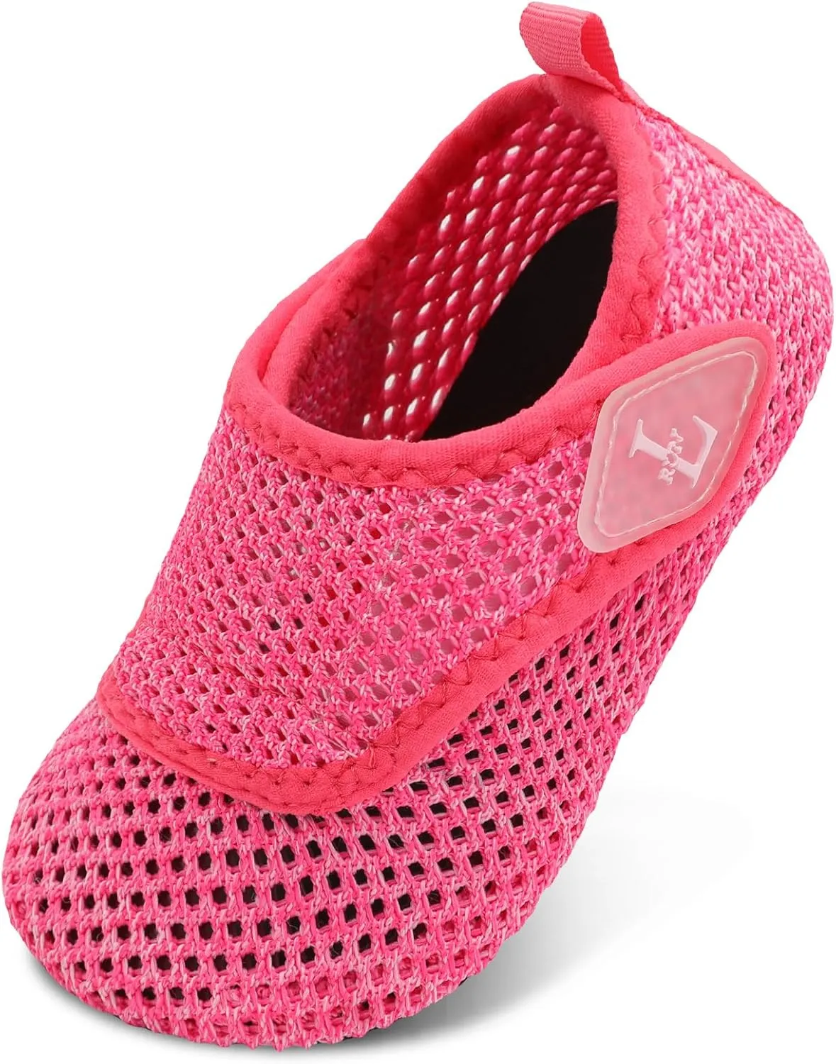 L-RUN Toddler Water Shoes Boys Girls Barefoot Beach Swim Shoes Quick Dry Kids Aqua Socks Non-Slip Wide Baby House Slippers