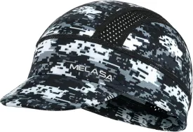 MELASA Cycling Cap, Cooling Skull Cap Helmet Liner with Sun Visor, Sun Protection Running Bike Cap for Men Women Under Helmet