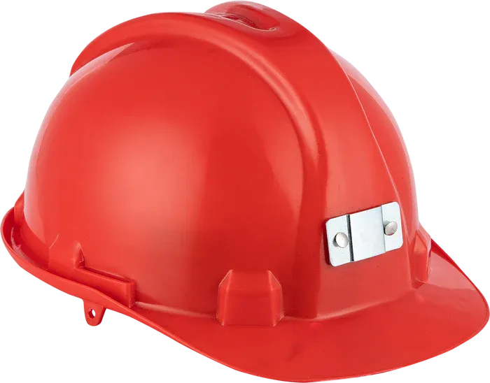 Metal Clamp Hard Hat