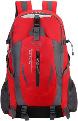Outdoor Trekking Backpack Nylon Waterproof Hiking Travel 40L Large Capacity Knapsack Lightweight