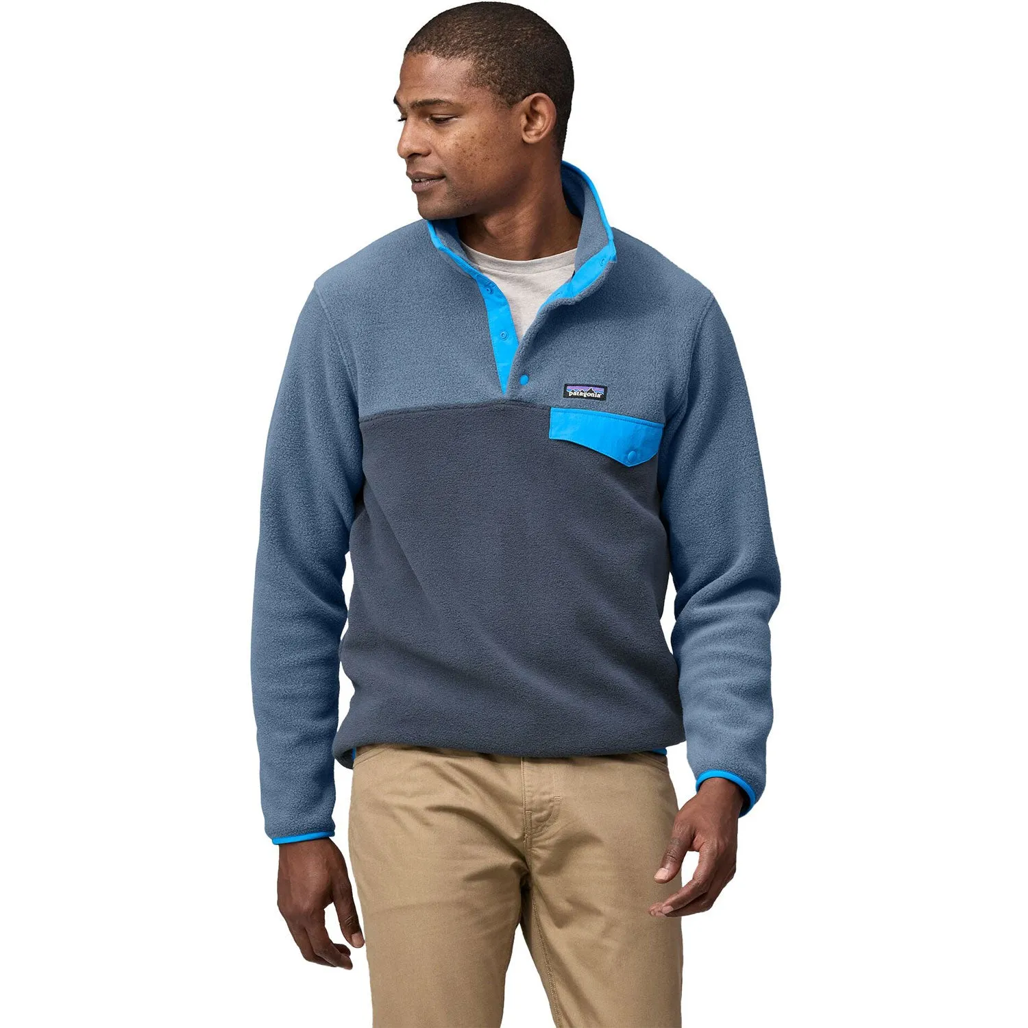 Patagonia Men's Lightweight Synchilla Snap-T Pullover Top (Closeout)