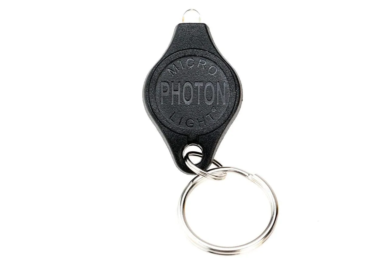 Photon Micro-Light I LED Keychain Flashlight, Black