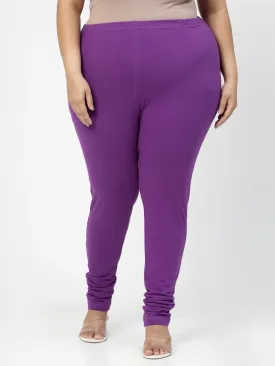 Pink Churidar Leggings
