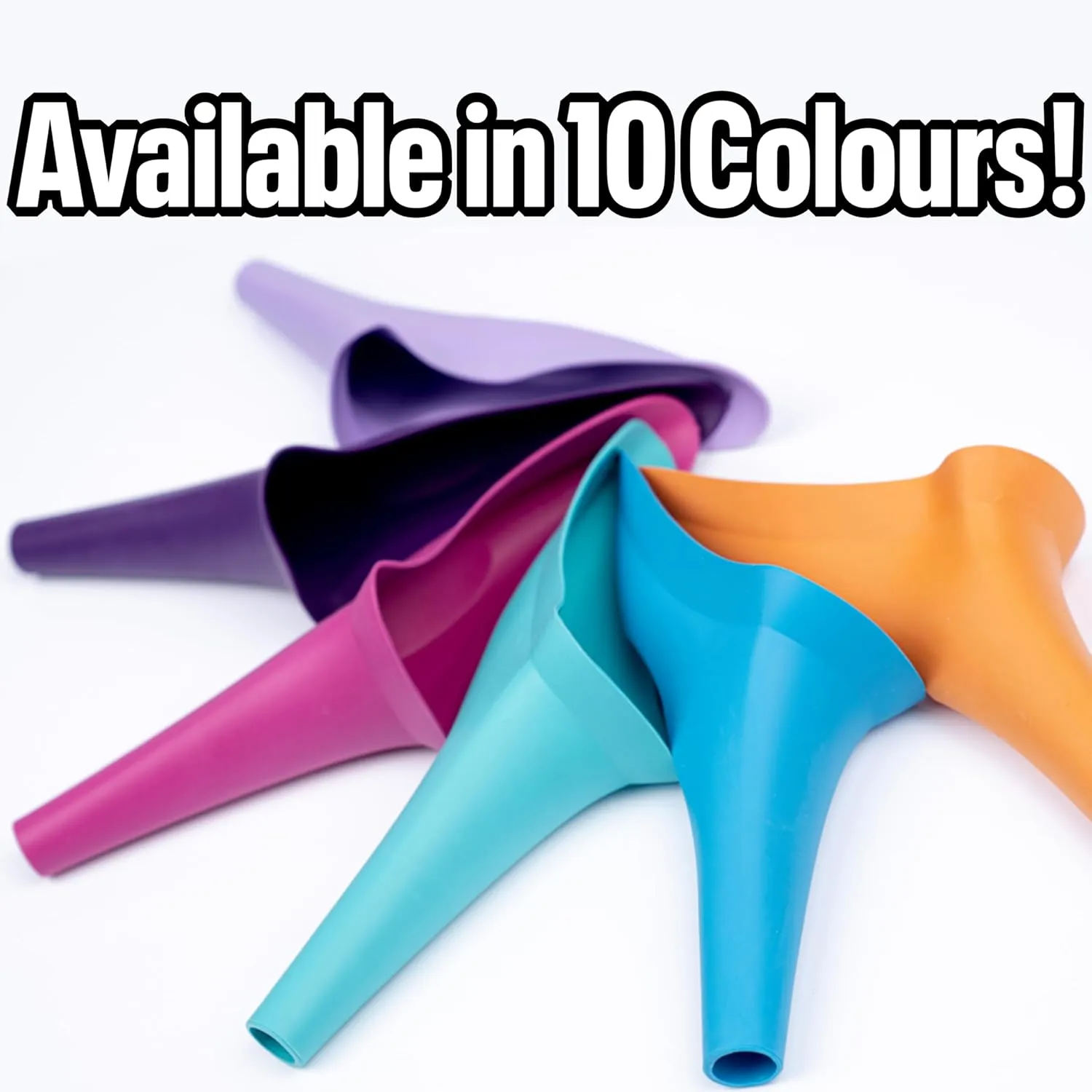 SHEWEE Flexi  The Original Female Urinal  Made in The UK  Reusable, Flexible & Portable Urination Device. Festival, Camping, Car, Hiking Essentials for Women. Stand to Pee Funnel W/Extension Pipe