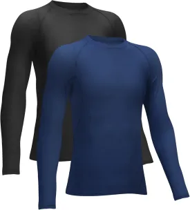 TELALEO 4, 3, 2, 5/1 Pack Boys' Girls' Compression Shirts Youth Long Sleeve Undershirt Sports Moisture Wicking Baselayer