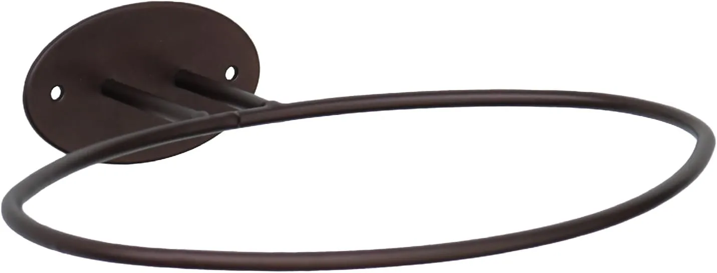 Wall Mounted Football Holder, Metal Sports Ball Storage Rack with Two Poles, Wall Decor Ball Organizer for Bedroom, Garage, Bronze